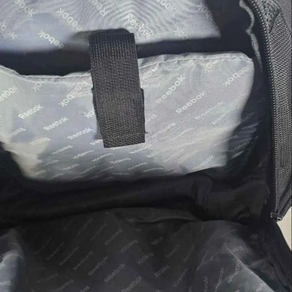 REEBOK Black/Gray Backpack / Bookbag